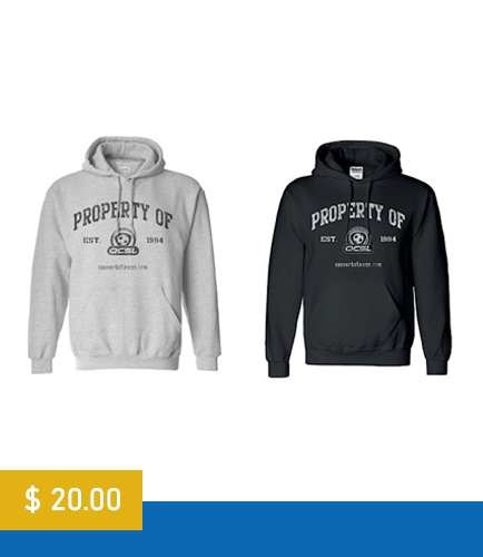 >property of hoodie